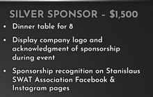 Load image into Gallery viewer, Silver Sponsor table
